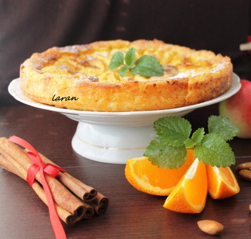 Aromatic apple tart
